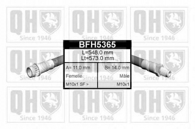 QUINTON HAZELL bfh5365 -  Тормозной шланг